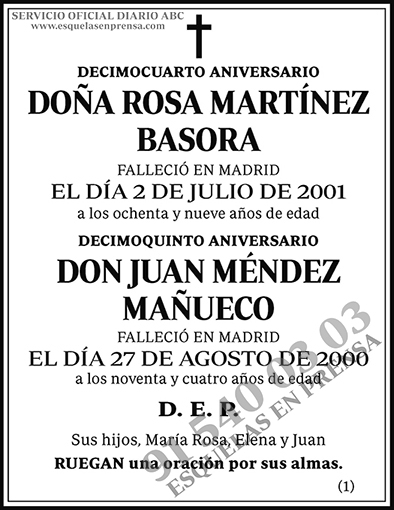 Rosa Martínez Basora